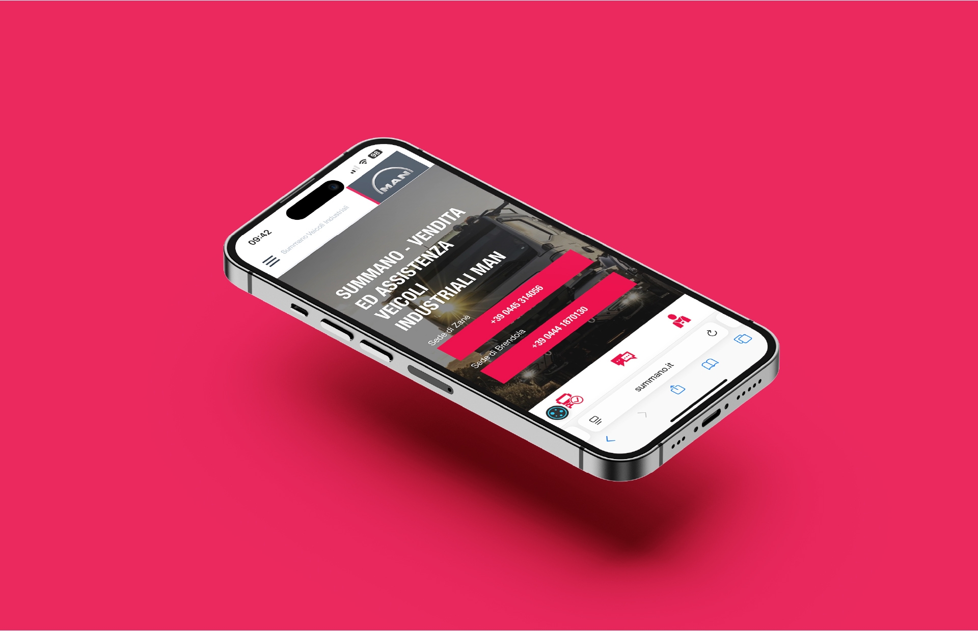 Sito web responsive| | Caso Studio Gruppo MAN Italia