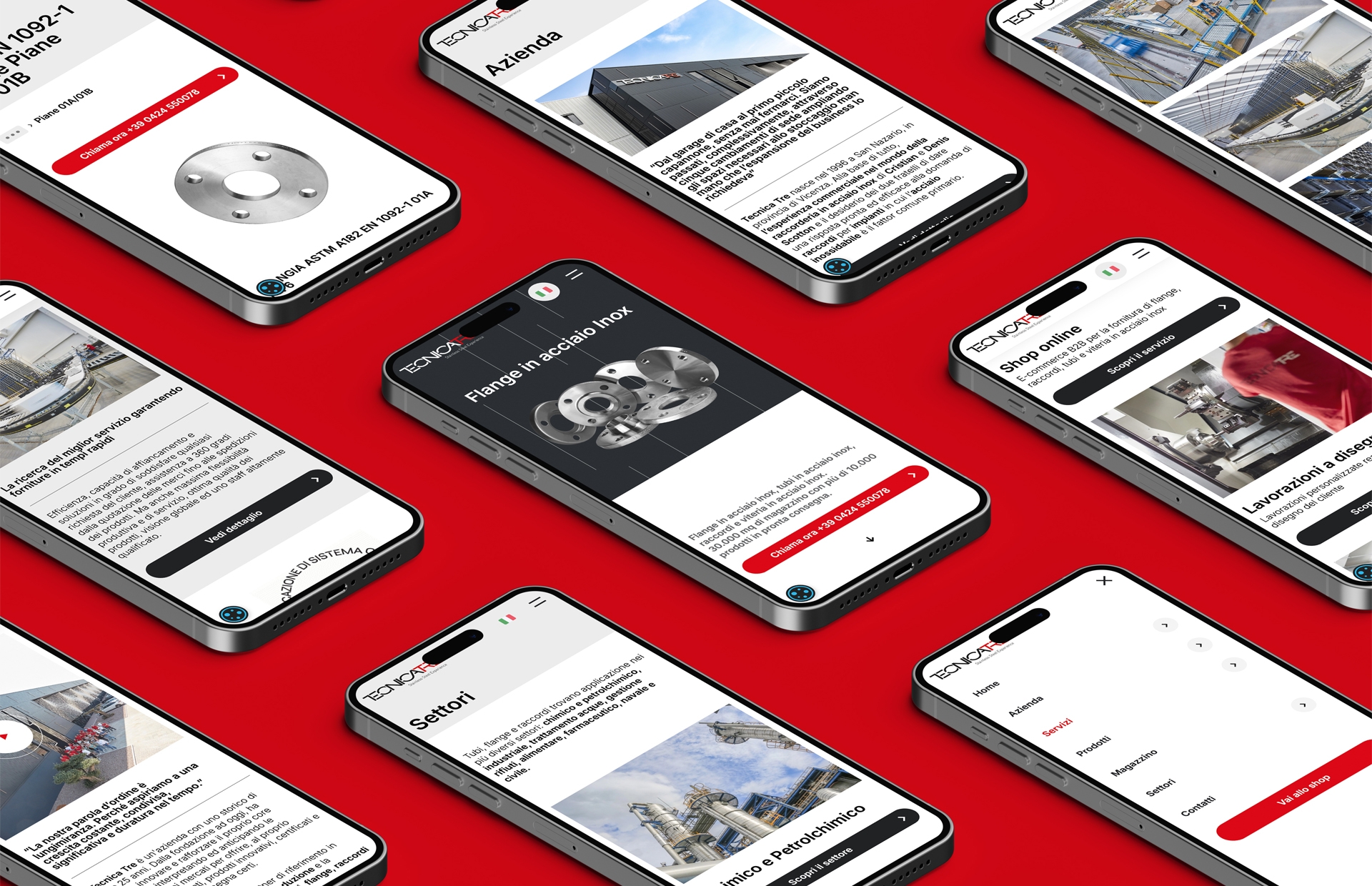 Sito web responsive|Caso Studio Tecnica Tre